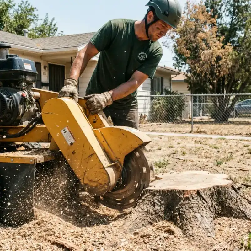 Fresno stump grinding